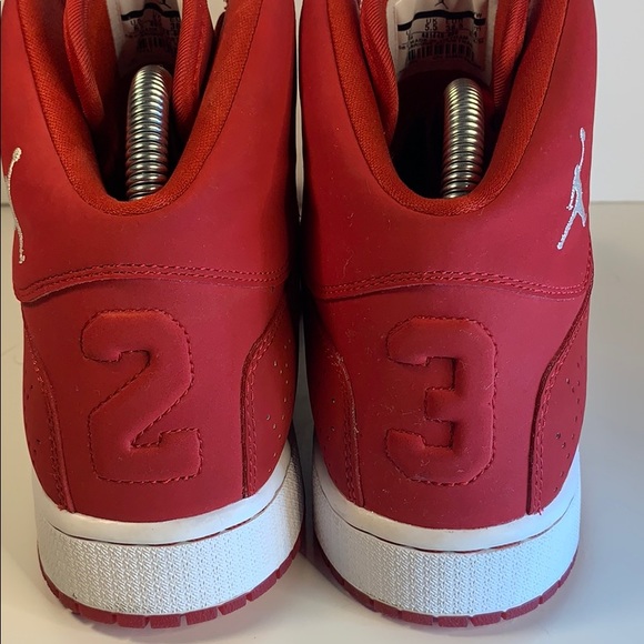 Youth Jordan 1 Flight 5 Gym Red 2016 release - Picture 9 of 16